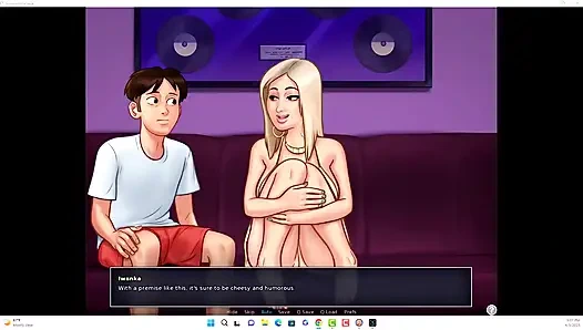 Kisah musim panas - johannes dan erik lagi nonton iwanka, iwanka nyepong kontol johannes di depan kamera