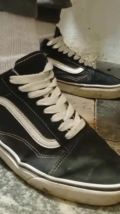 My Vans Skate Shoes and White Socks a Compilation of Videos Where I Play with Them.