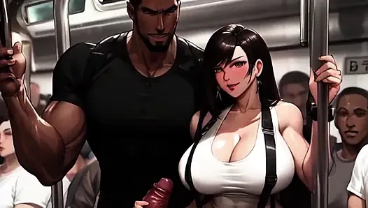 Tifa Always Meets the Most Interesting People on the Midgar Train