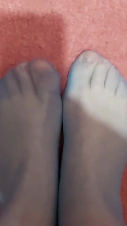 Touching stockings compliation | Clip 3
