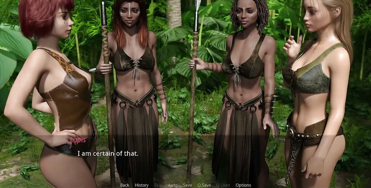 The Lust City - Short Haired Red Head with Big Tits Shows Us Around Her Jungle