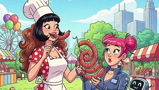 Milchstraße aus mehreren löchern.