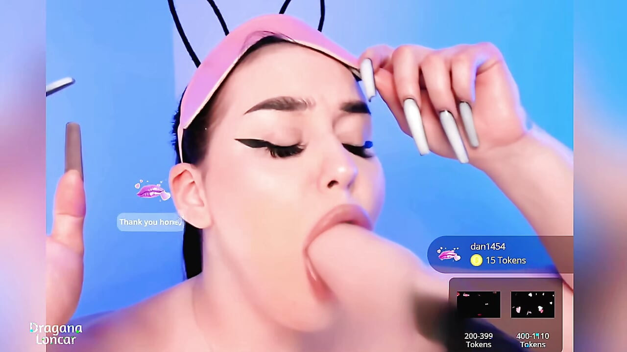 Poslušna djevojka s slinavim ustima želi te natjerati da svršiš - Dragana Lončar