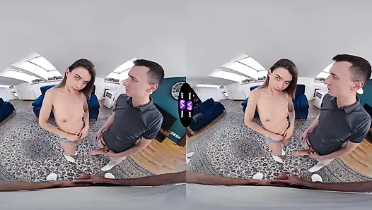 Elena Vedem Fucks Her Idol While Cuckold Boyfriend Watches - TeenMegaWorld