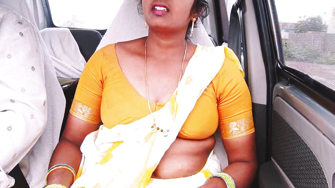 Indian Car Sex. House Maid Try to Fucking with House Owner. Telugu Dirty Talks.
