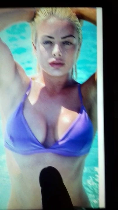 Mandy Rose cumtribute 3