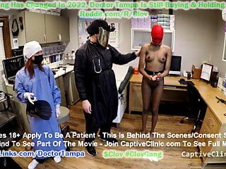 Devenez l'infirmière Stacy Shepard, prenez Jewel pour un jeu BDSM avec l'aide du diabolique Docteur Tampa à captivecliniccom