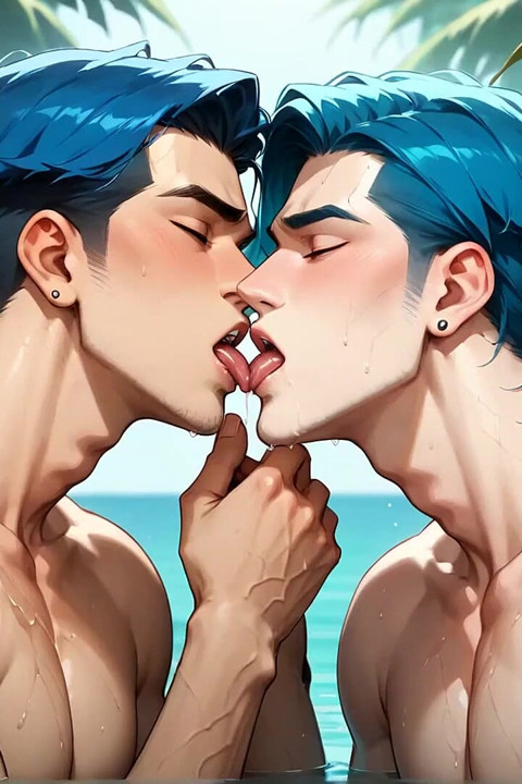 Orgasmo com plug anal tropical