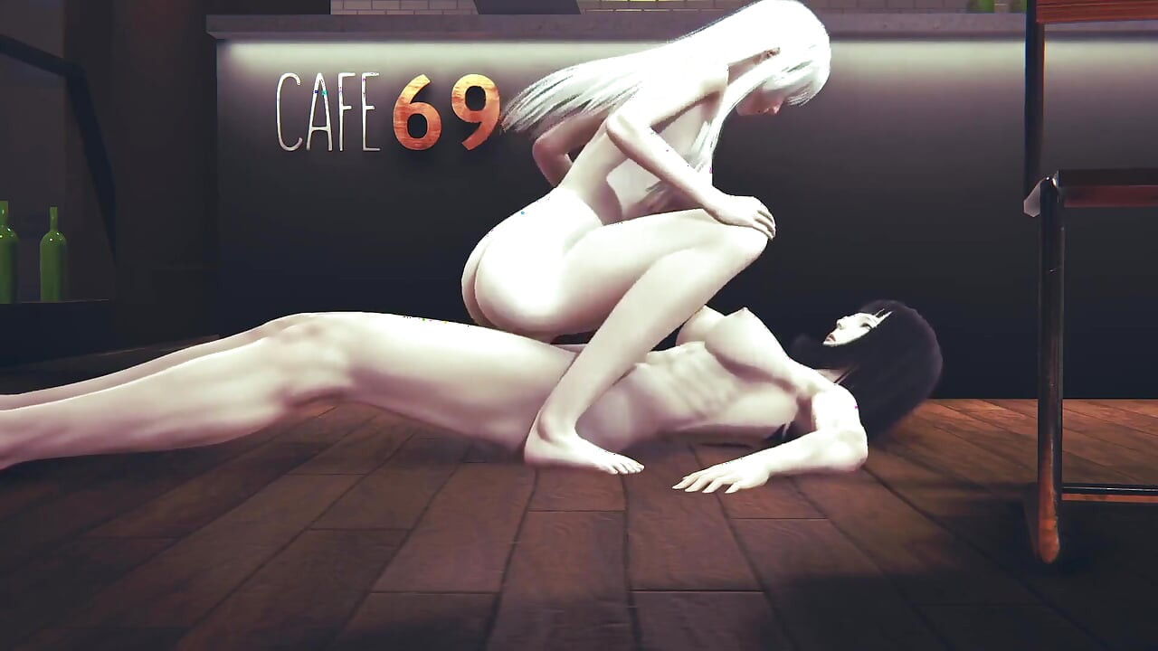 Sofia Valmet and Koko Hekmatyar in Cafe 69 - Jormungand Hentai Parody