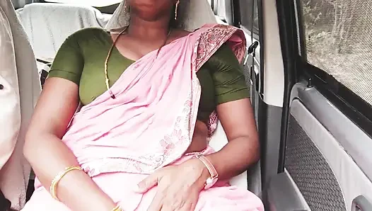 Секс индийской кобылыни-женщины в машине длинный диск для траха с пареньком, Телугу грязные разговоры