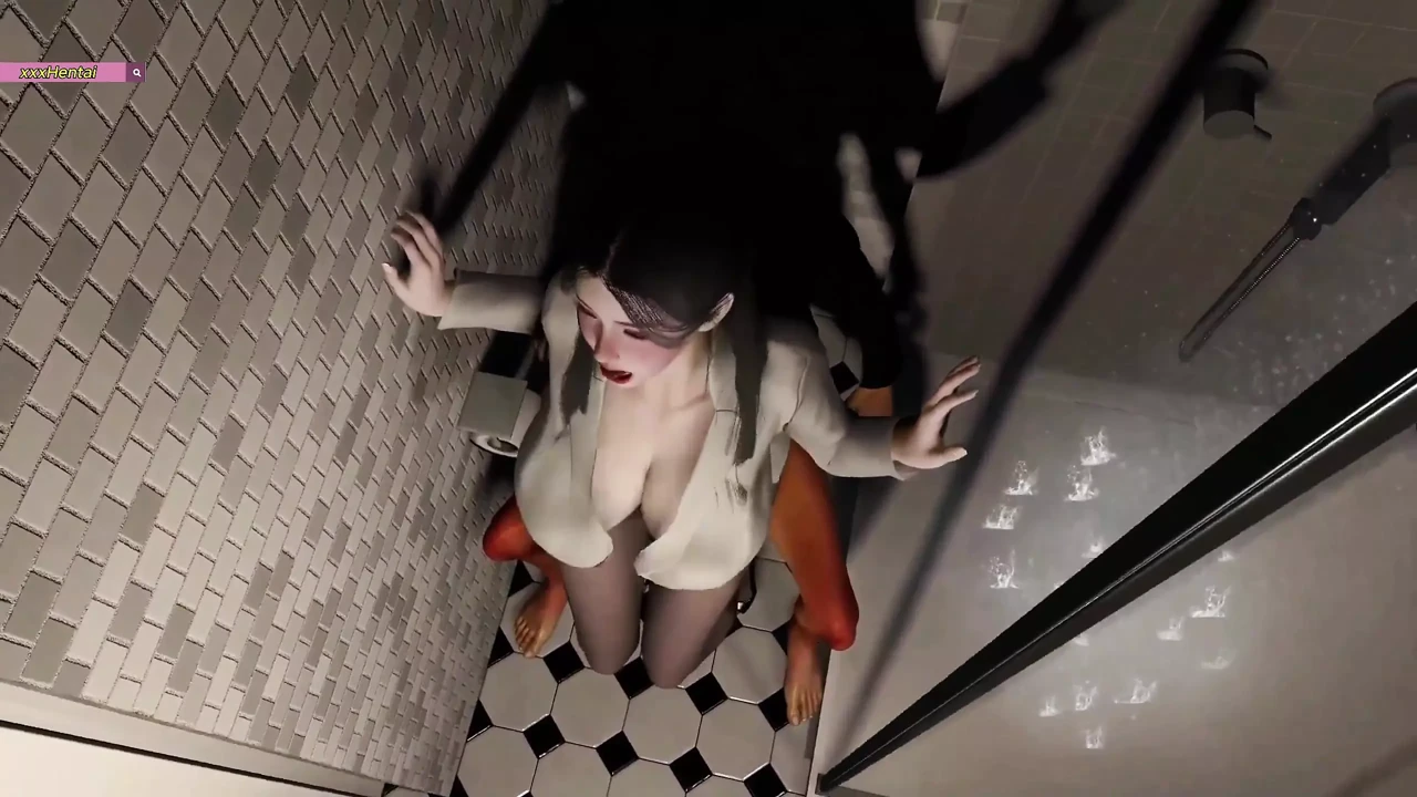 Cheating Wife Fuck the Old Man Big Cock Client (p2) - 3D Animation Hentai