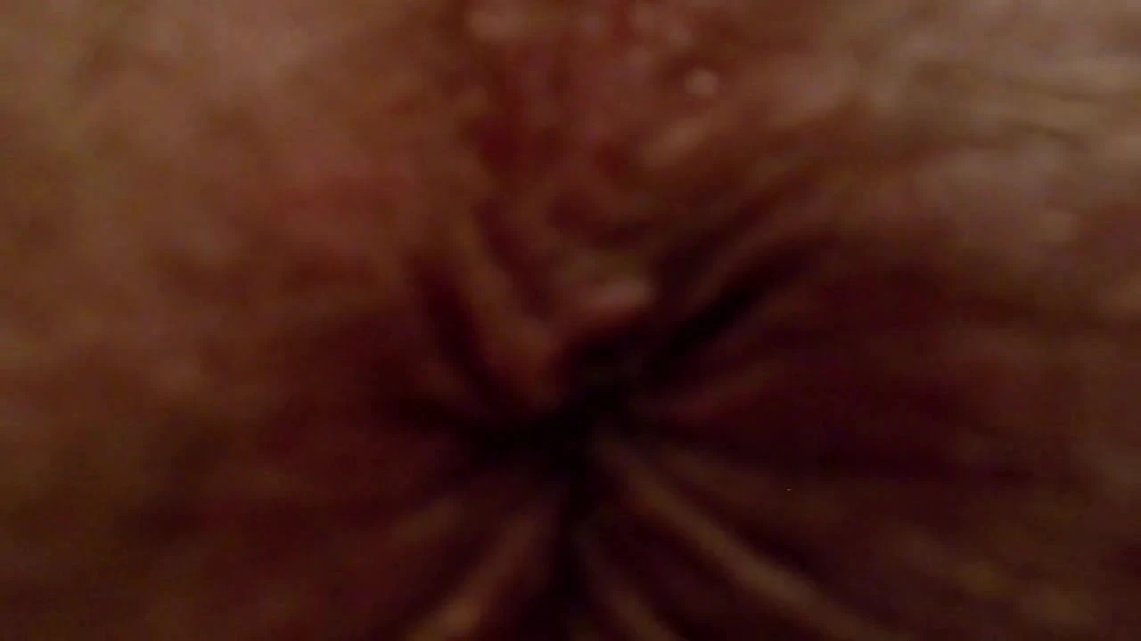 Cute asshole closeup