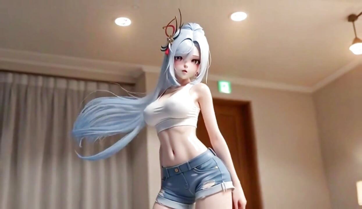 AI אנימה בנות תלבושות סקסיות מתגרות אוסף SFW סט 8