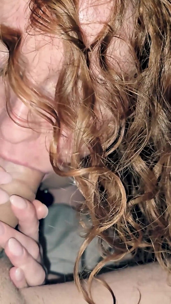 Unforgettable moment from "College Teen Sucks A Throbbing BWC Until Cum In Mouth"