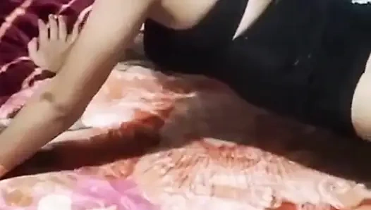 Paar arabisches teen und alter mann