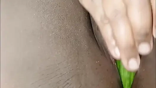 Stepmom fucks her edible dildo