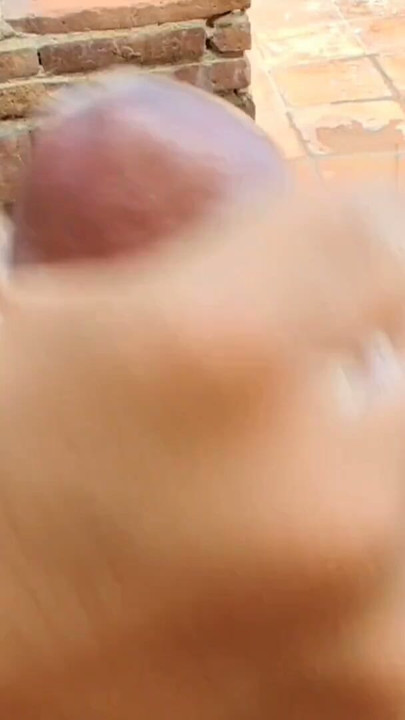 My friend shoves his huge, thick black cock up my ass and then I jerk him off, I like to watch the cum cum. | Clip 1