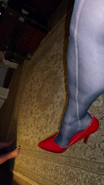Louise Nylontease Nylon Stocking Foot Fetish Tease Crossdresser