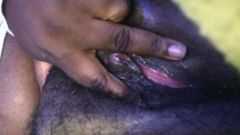 Tlustá černá kundička šťavnaté sperma a kontrakce