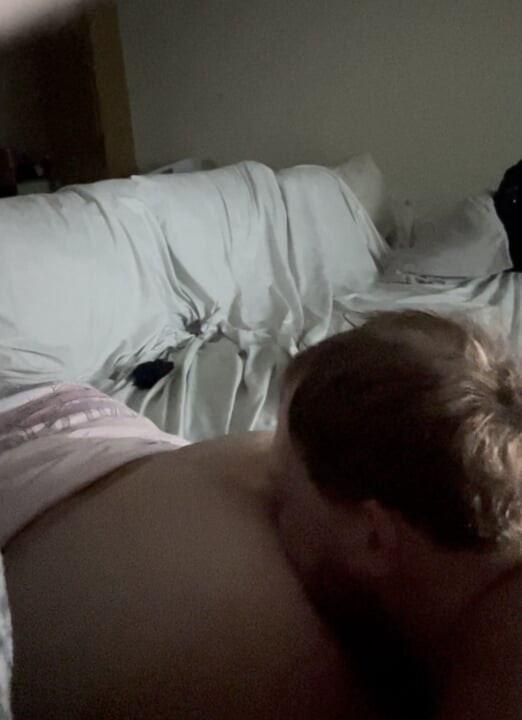 Eating bbw MILFs ass with farts