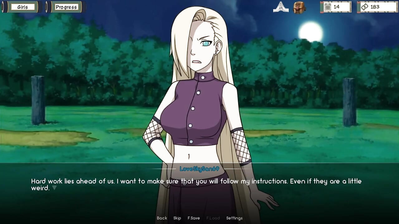 Naruto - Kunoichi trener v0.13. Deo novog treninga za Ino od Loveskysan69