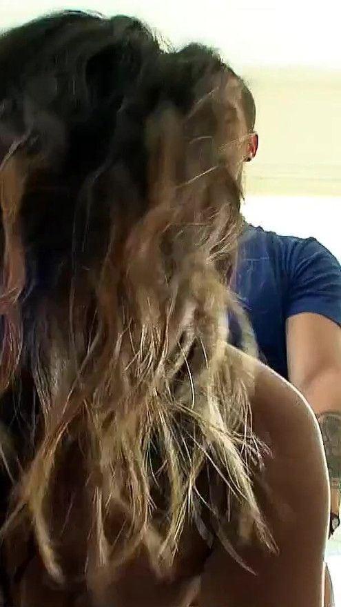 Big Butt curvy Latina Teen at Rough Gonzo Anal Sex before Facial Cumshot | Clip 2