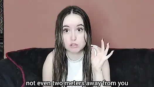 Du bist mein freund mit kurzem schwanz und du kommst mich zu störn, wenn ich mich anziehe