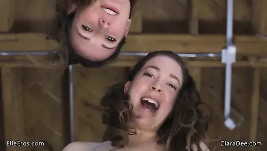 Mitbewohner tricksen dich zu einem pegging-dreier aus - Elle eros clara dee pOV