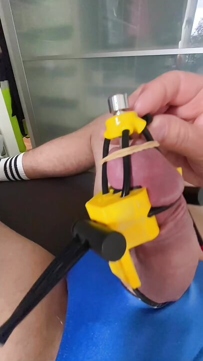 TENS. Electro play. Penis Plug. Dilator. Hands-free cum explosion - cock milked to the last drop! Intense cum
