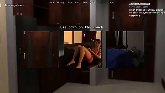 The Office Wife the Hot Wife Got Her Pussy Stretched by Two Stranger on the Street - Episode 26
