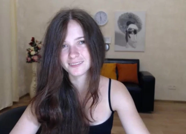 Cute 18 y.o. webcam perfect body brunette dancing