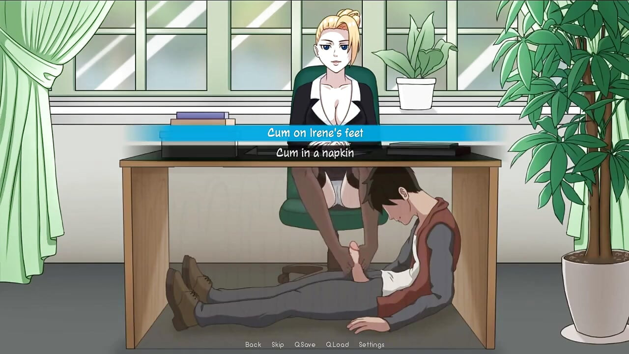 Kunoichi Trainer - Naruto Trainer v0.22.1 Part 121 Secretary Pussy Tease by Loveskysan69