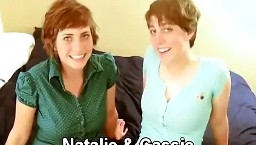 Natalie ve Cassie filmde ilk kez lezbo seks yapıyor