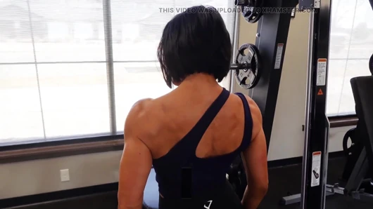 Fitness-küken sich! Benutzerdefinierter Clip