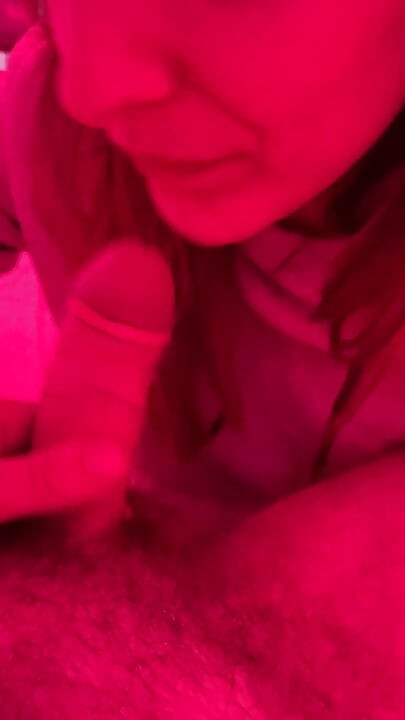 I'm Sucking My Friend's Husband's Whole Cock While She and Her Husband Watch Us Having Fun