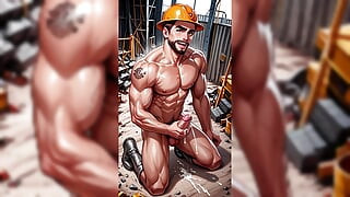 Ai Gay Construction Hot Men