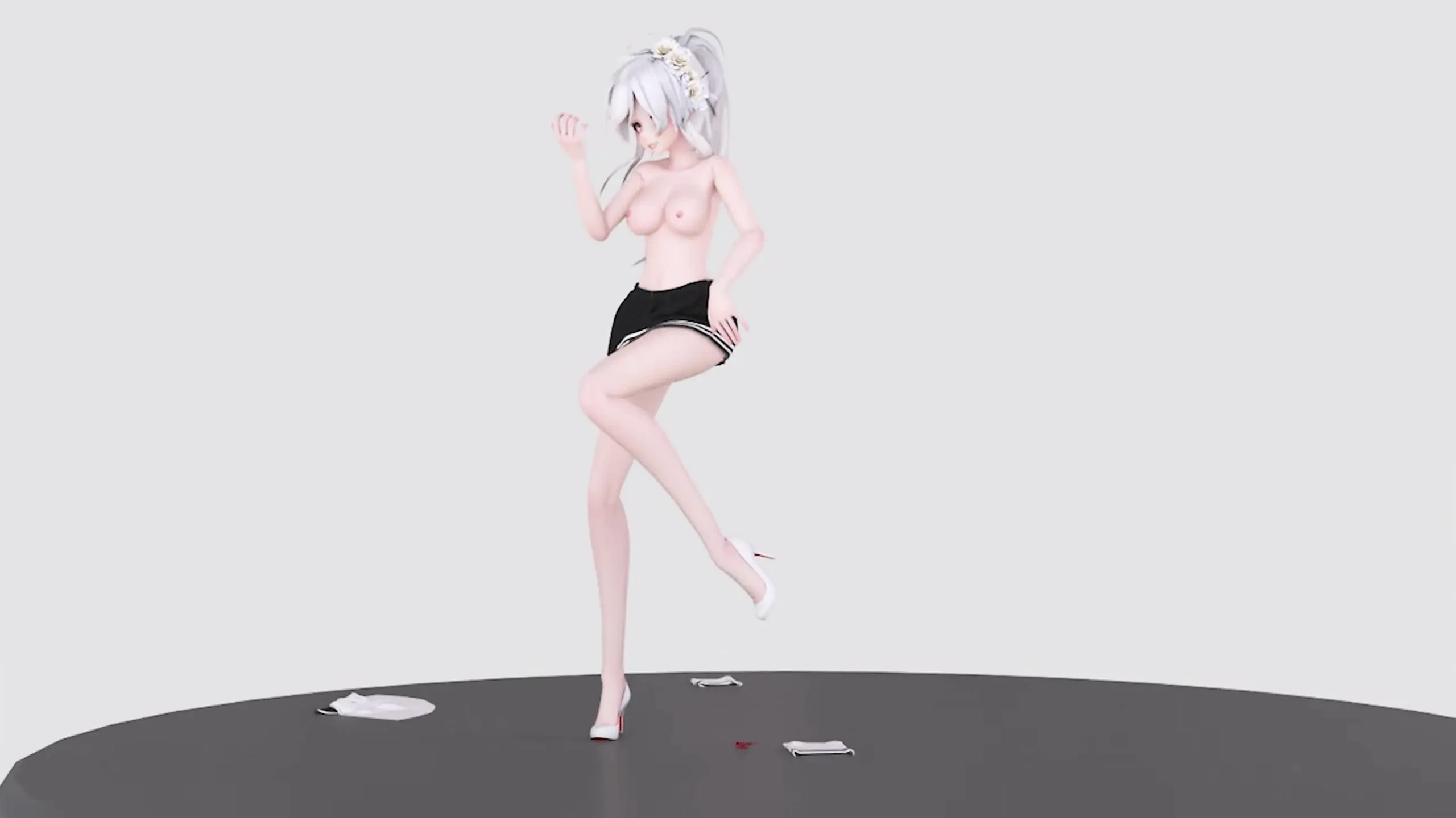 [MMD] ddiction Hontetsu Himeko + weak sound + words