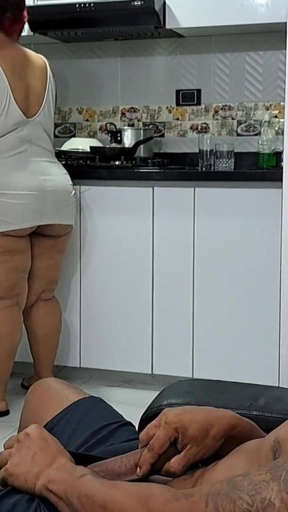 A delicious milf sucks my dick | Clip 2