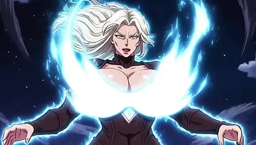 Ai seksi süper kahraman aksiyon klipleri