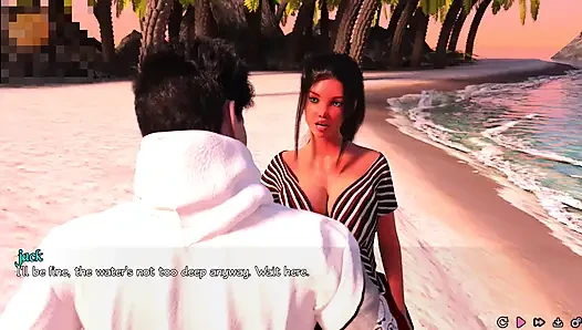 Pure love #2: Lily gave Jack a hand job and swallowed the cum