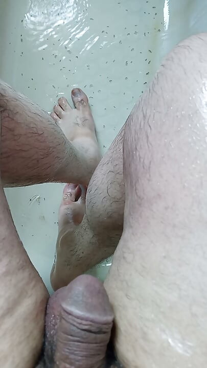 Lave meu pau bem de perto