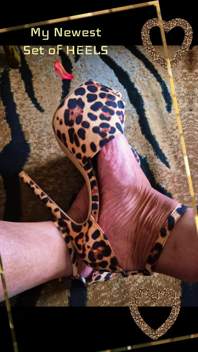 I REALLY ENJOY THESES NEW HEELS.