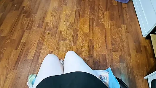 Riding on a Chair on a Soap-soaked Floor