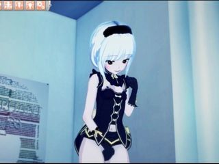 Orphea from Heroes masturbate for you(Koikatu gameplay edit)