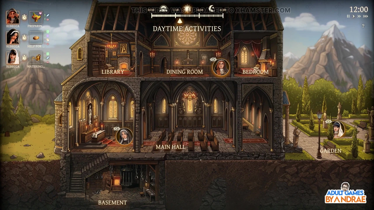 Stepsisters in Sin Gameplay Part 18 - Raquel Seeks Out Lust for Sins