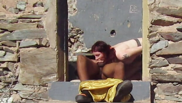 BBC Fucks TS girl out on a Hike