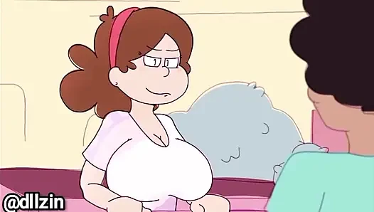 She invited her friend to the bathroom