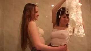 Two Girls In Shower