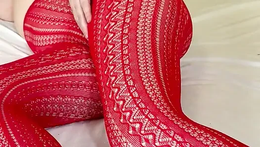 Pertunjukan stoking merah