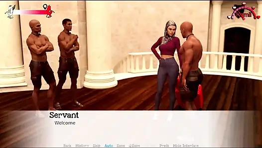 Kehidupan di timur tengah #10 - banu bermain dengan dirinya sendiri di tempat tidur